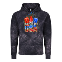 Cloud Black party in the usa popsicles billie wilder Vintage Hoodie - texasbilliewilder