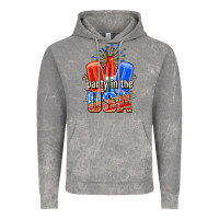 Cloud Rock party in the usa popsicles billie wilder Vintage Hoodie - texasbilliewilder