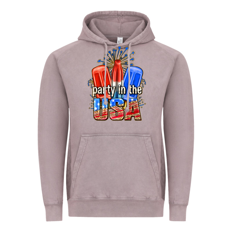 Party In The Usa Popsicles Billie Wilder Vintage Hoodie by texasbilliewilder | Teevron