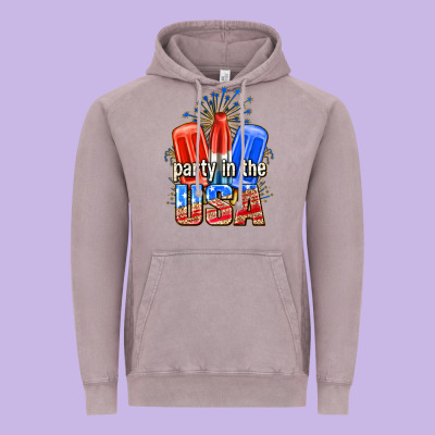 Vintage Hoodie party in the usa popsicles billie wilder