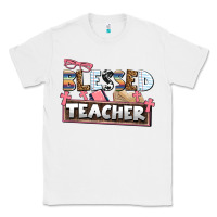 White blessed teacher Classic Tee - AdoDesignShop