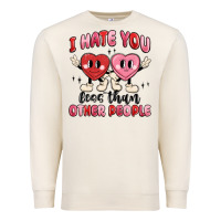 Sandshell i hate you less than other people Premium Sweatshirt - MaliasSmallBusiness