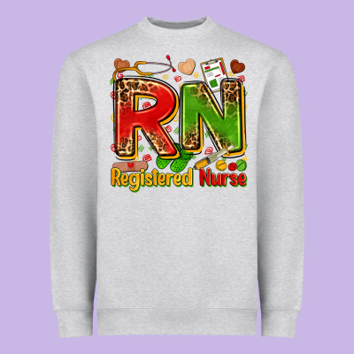 Registered Nurse Juneteenth Heavyweight Sweatshirt Designed By Zillion Design Studio
