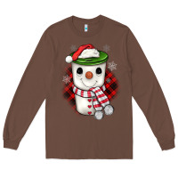 Chestnut Christmas snowman coffee Long Sleeve Tee - JahusDesignShop