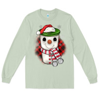 Matcha Christmas snowman coffee Long Sleeve Tee - JahusDesignShop