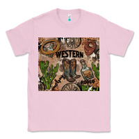 Bubblegum Pink western rodeo Classic Tee - AdoDesignShop