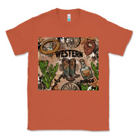 Copper western rodeo Classic Tee - AdoDesignShop