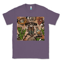 Lavender western rodeo Classic Tee - AdoDesignShop