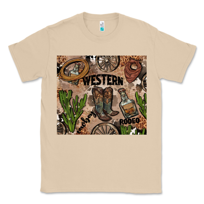 Western Rodeo Classic Tee by AdoDesignShop | Teevron