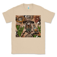 Mushroom western rodeo Classic Tee - AdoDesignShop