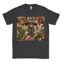 Smoke western rodeo Classic Tee - AdoDesignShop