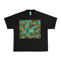 Black camel leopard Urban Heavy Tee - BarkalooDesign