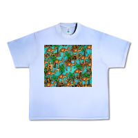 Grape Ice camel leopard Urban Heavy Tee - BarkalooDesign
