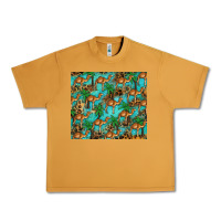 Peanut Butter camel leopard Urban Heavy Tee - BarkalooDesign