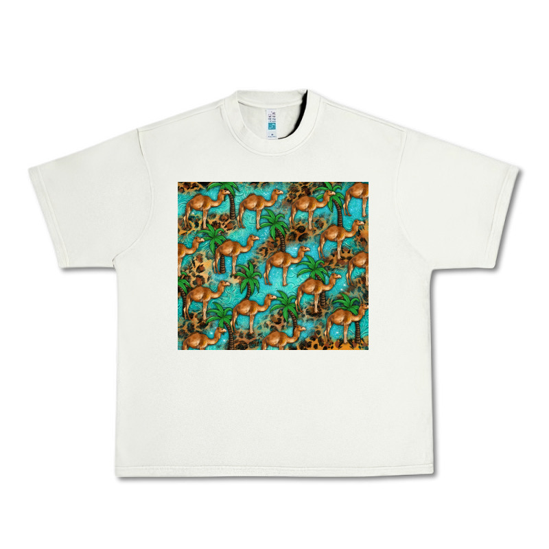 Camel Leopard Urban Heavy Tee by BarkalooDesign | Teevron