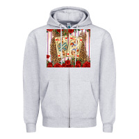 Heather Grey valentines day playing cards Zipper Hoodie - AdoDesignShop