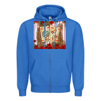 True Royal valentines day playing cards Zipper Hoodie - AdoDesignShop