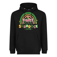 Black shamrock cutie Heavyweight Hoodie - MaliasSmallBusiness