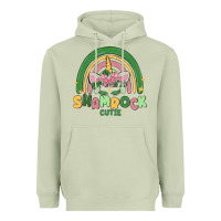 Matcha shamrock cutie Heavyweight Hoodie - MaliasSmallBusiness