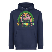 Navy shamrock cutie Heavyweight Hoodie - MaliasSmallBusiness