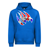 Cobalt American Flag Claw Urban Hoodie - Bettercallsaul