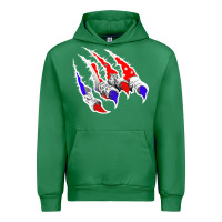 Emerald American Flag Claw Urban Hoodie - Bettercallsaul