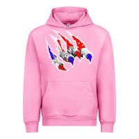 Fuchsia Pink American Flag Claw Urban Hoodie - Bettercallsaul