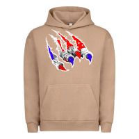 Pigment Burro American Flag Claw Urban Hoodie - Bettercallsaul