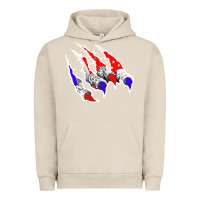 Pigment French Oak American Flag Claw Urban Hoodie - Bettercallsaul