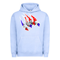 Pigment Grape Ice American Flag Claw Urban Hoodie - Bettercallsaul