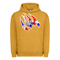 Pigment Peanut Butter American Flag Claw Urban Hoodie - Bettercallsaul