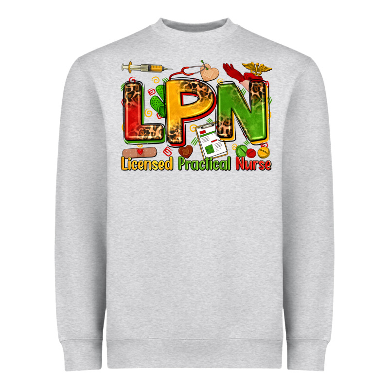 Licensed Practical Nurse Heavyweight Sweatshirt by Zillion Design Studio | Teevron