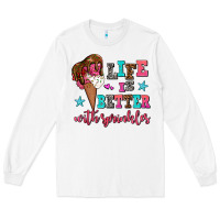 White life is better with sprinkles Long Sleeve Tee - AdoDesignShop