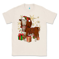 Natural christmas hereford Classic Tee - JahusDesignShop