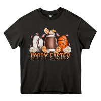 Asphalt happy easter day eggs Heavy Core Tee - RacoonDesign