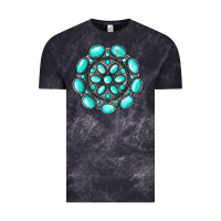 Cloud Black gemstone jewelry Vintage Tee - RanaPortraitStore