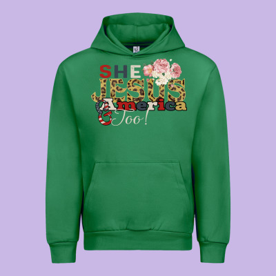 She Jesus America Too Urban Hoodie Designed By Bettercallsaul