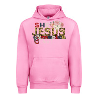 Fuchsia Pink She Jesus America Too Urban Hoodie - Bettercallsaul