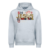 Heather Grey She Jesus America Too Urban Hoodie - Bettercallsaul