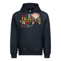 Navy She Jesus America Too Urban Hoodie - Bettercallsaul