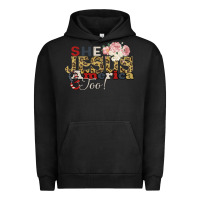 Pigment Black She Jesus America Too Urban Hoodie - Bettercallsaul