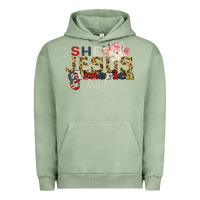 Pigment Oil Green She Jesus America Too Urban Hoodie - Bettercallsaul