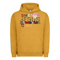 Pigment Peanut Butter She Jesus America Too Urban Hoodie - Bettercallsaul