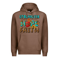 Chestnut Strength Hope Faith Premium Hoodie - BundleAndBundleShop