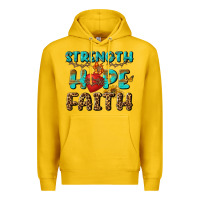 Lemon Strength Hope Faith Premium Hoodie - BundleAndBundleShop