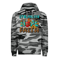 Slate Camo Strength Hope Faith Premium Hoodie - BundleAndBundleShop