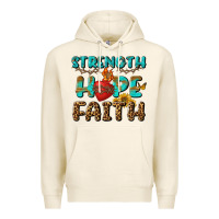 Tofu Strength Hope Faith Premium Hoodie - BundleAndBundleShop