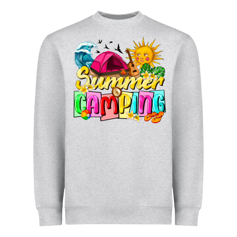 Summer Camping Heavyweight Sweatshirt by texasbilliewilder | Teevron