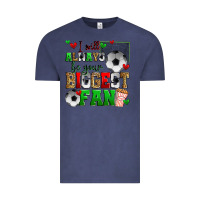 Vintage Denim i will always be your biggest fan soccer Vintage Tee - Zillion Design Studio