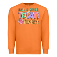 Carrot just a small town florist Premium Sweatshirt - MaliasSmallBusiness